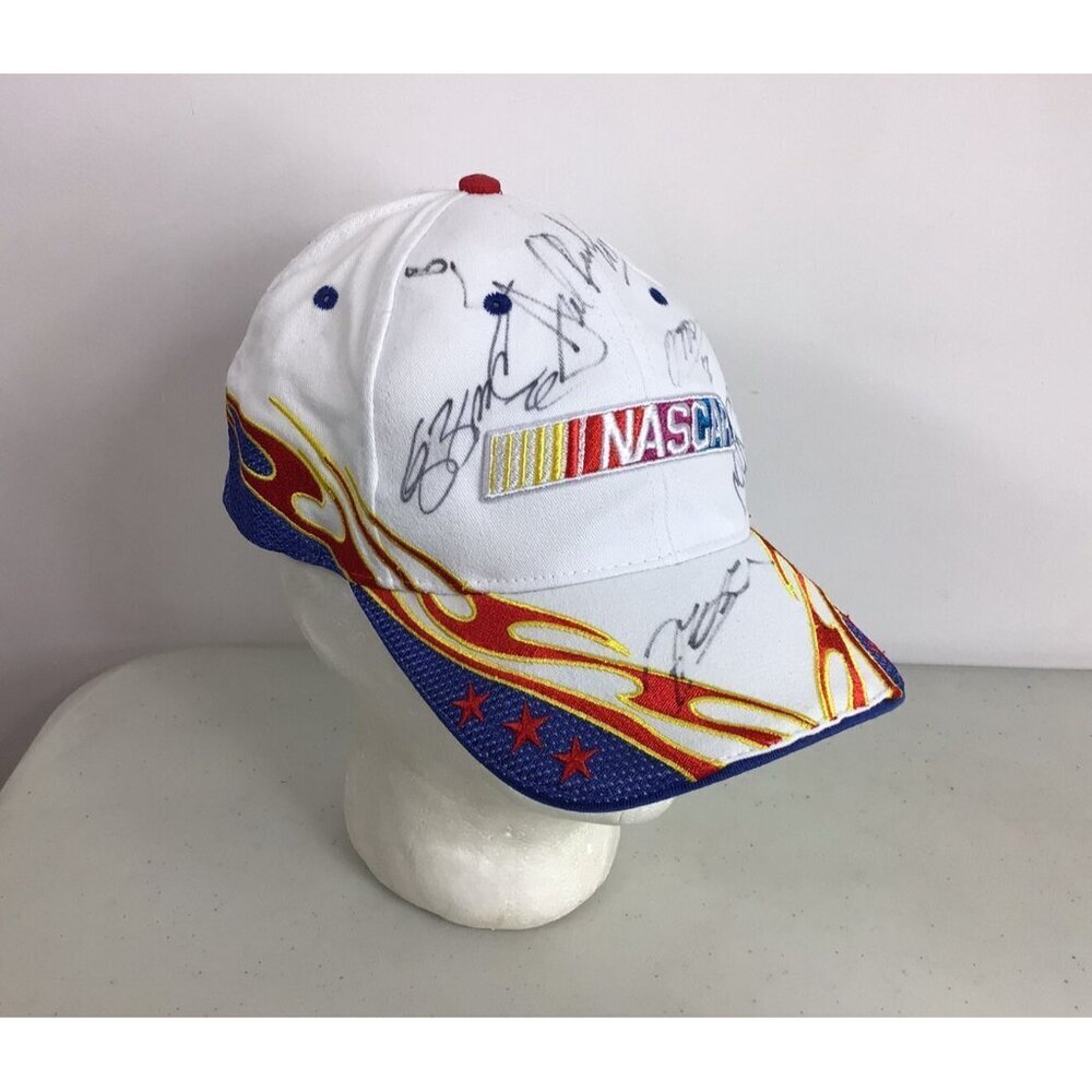Nascar Hat Cap Signed Mens One Size